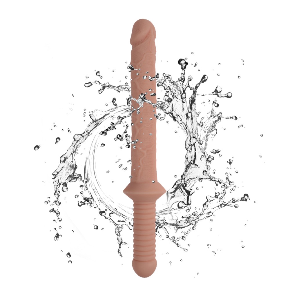 Great sword 32.5 Cm Tutmalı Çift Taraflı Dildo