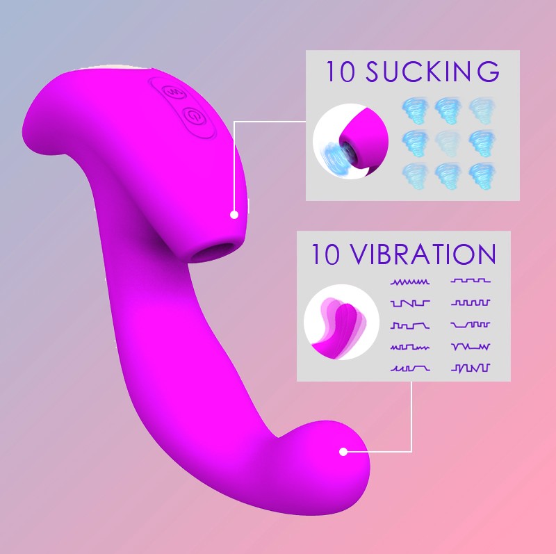 Erox G-Stimulation Vibe Purple Emiş Güçlü Vibratör