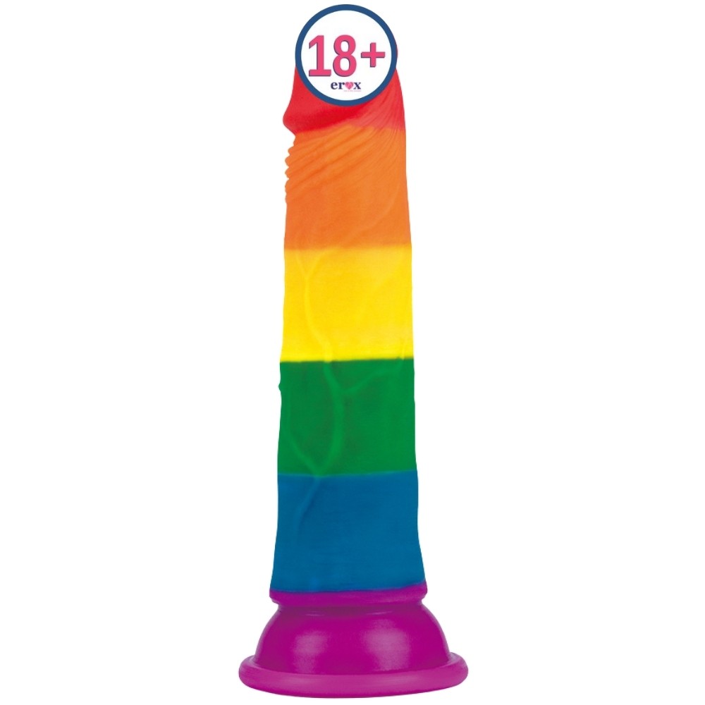 Lovetoy Prider 18.5 Cm Renkli Realistik Penis