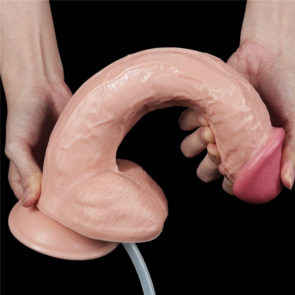 Lovetoy 11 Squirt Extreme 28 Cm Boşalabilen Realistik Penis