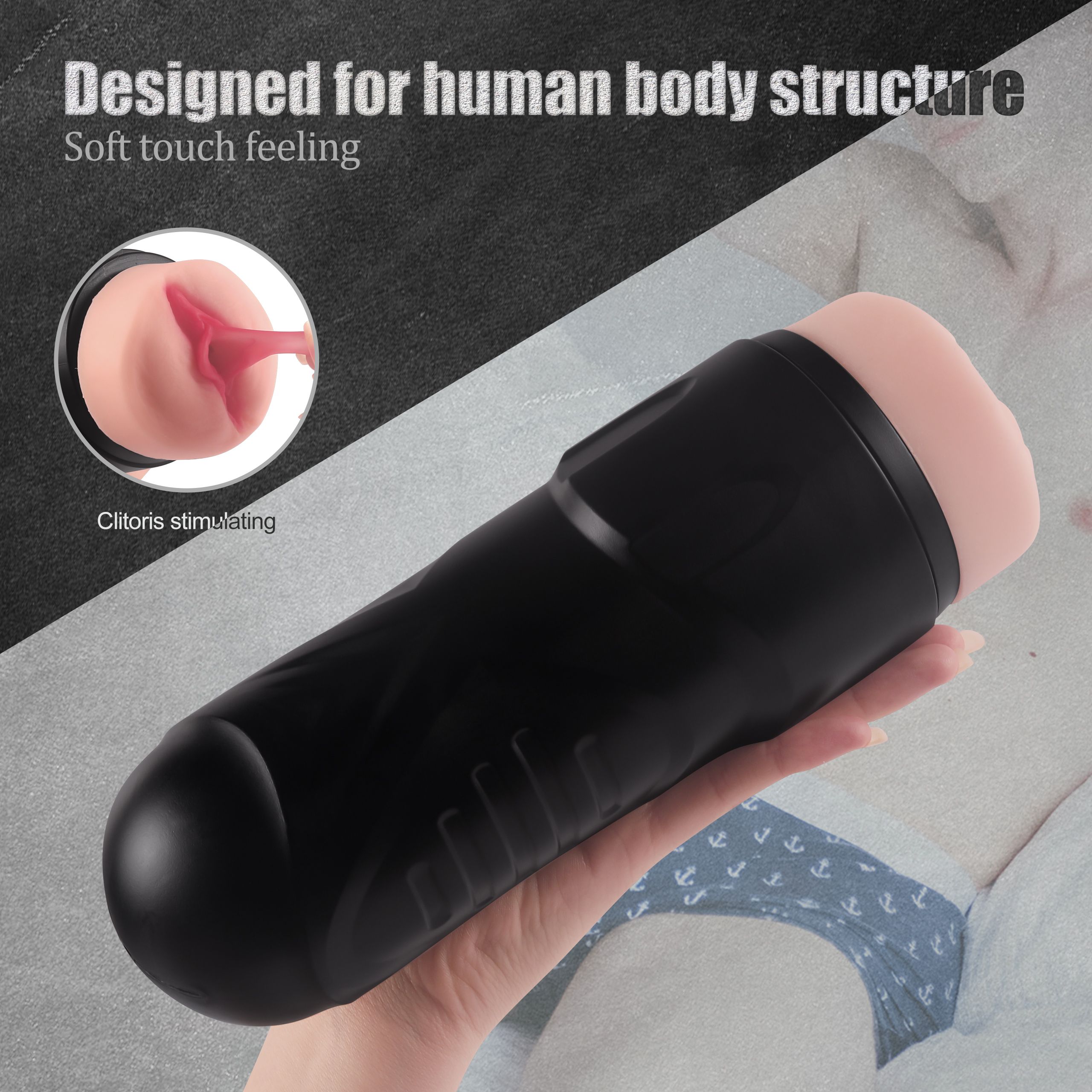 Xise Juicy Lamour Quella Cup Sıkılabilir Realistik Vajina JC-MA70056