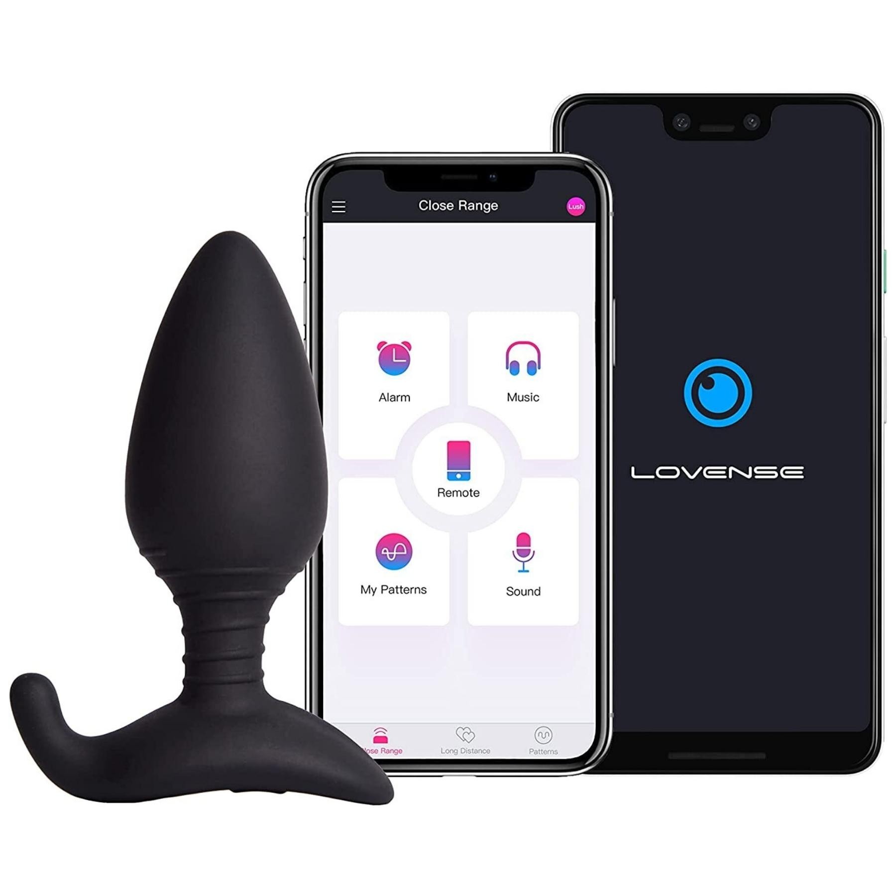 Lovense Hush 44,5 mm Akıllı Telefon ve Tablet Uyumlu Anal Plug