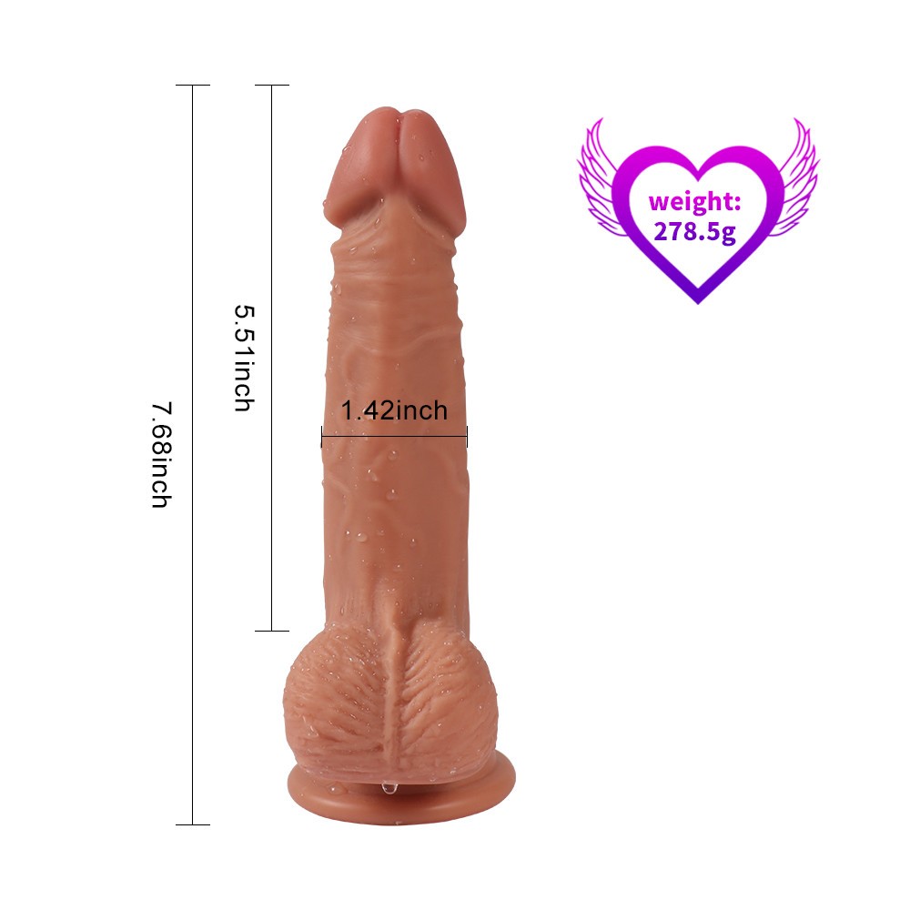 Dildo Series Diego 19 cm Flexible Realistik Penis Model 2