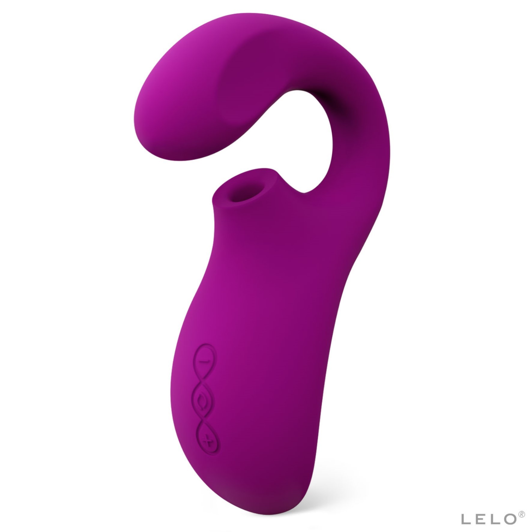 Lelo Enigma Cruise Dual Stimulation Sonic Massager Deep Rose