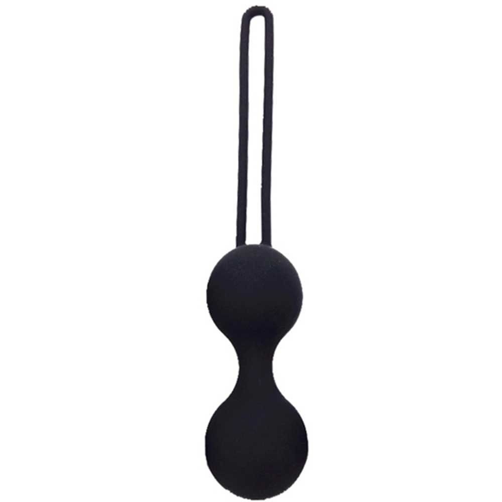 Erox Kegel Benwa Ball Small Silikon Metal Jiggle Kegel Top Siyah
