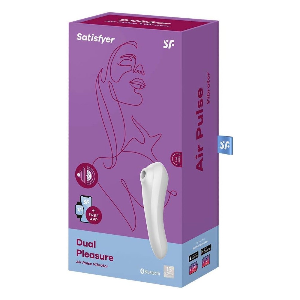 Satisfyer Dual Pleasure Telefon Kontrollü Emiş Güçlü Vibratör