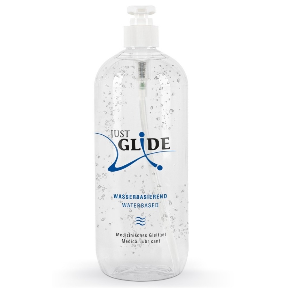 Just Glide Medical Lubricant 1000 Ml Su Bazlı Kayganlaştırıcı Jel