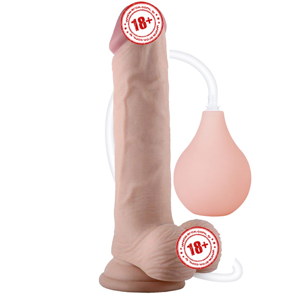 Lovetoy Soft Ejaculation Cock Dildo 23 Cm Boşalabilir Realistik Penis LV316003