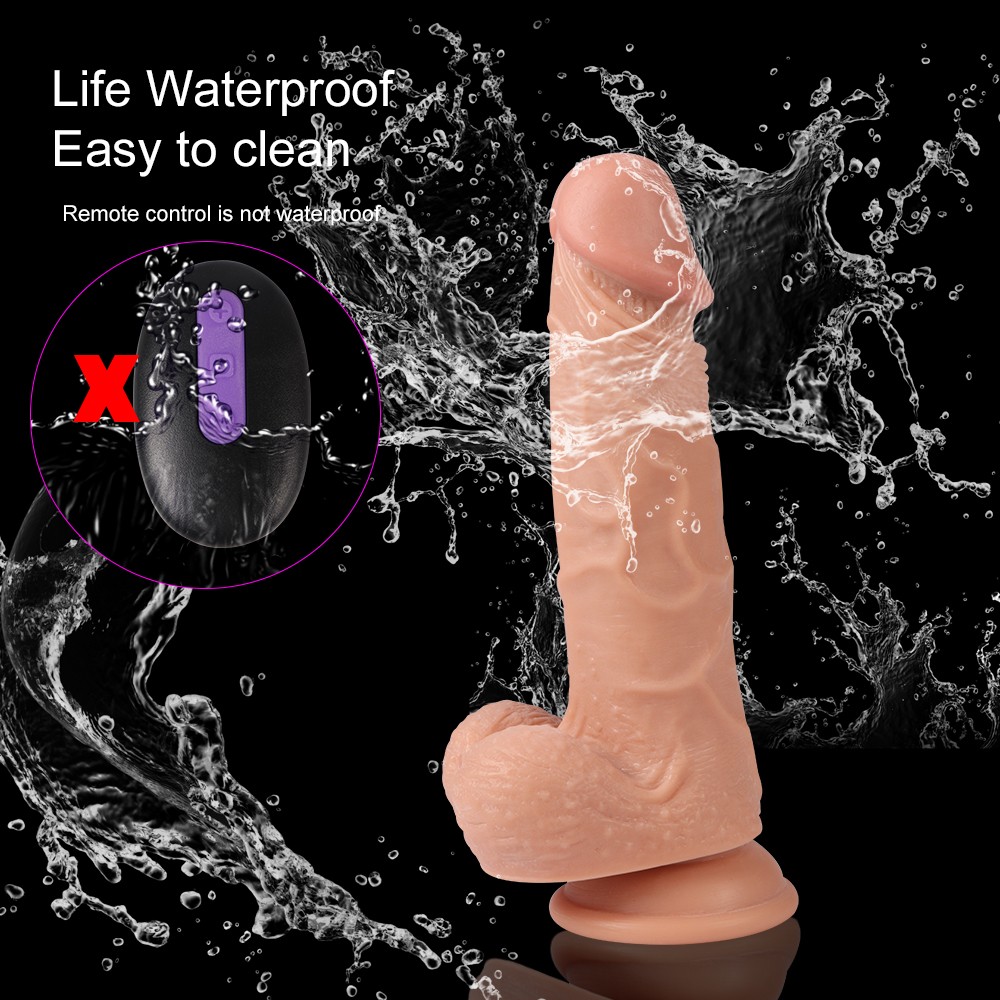 Dildo Series Hansen 21 cm 20 Modlu Titreşimli Kumandalı Penis