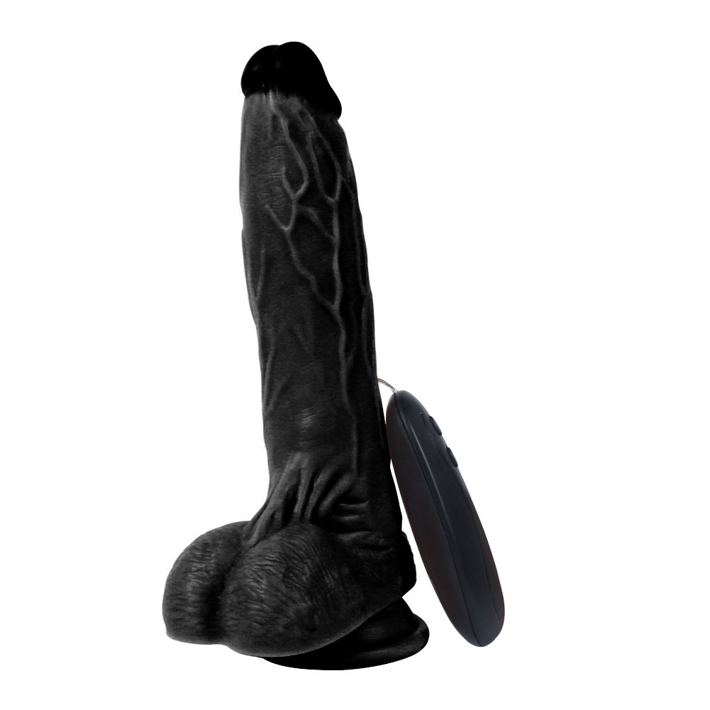 Dildo Series Holy Dragon Titreşimli Zenci Penis 20.5 Cm