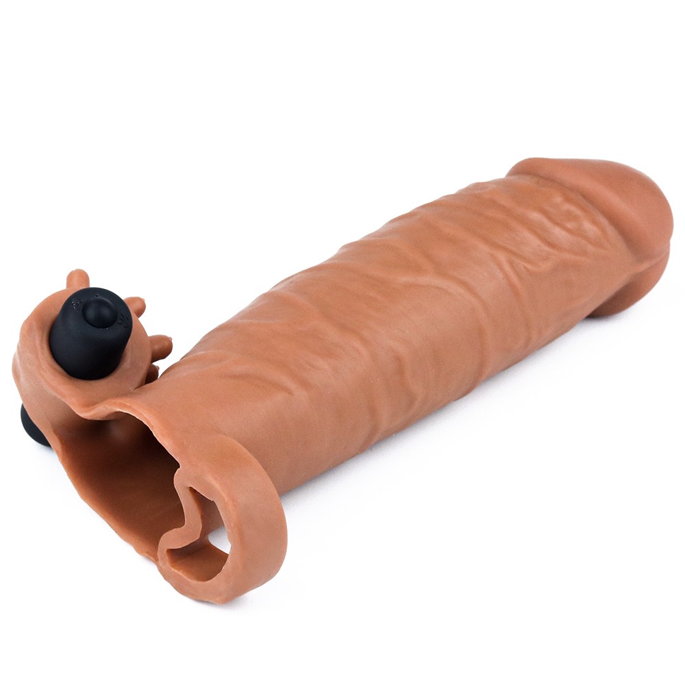 Lovetoy Pleasure X-Tender Vibrating Sleeve 3 cm Uzatmalı Penis Kılıfı