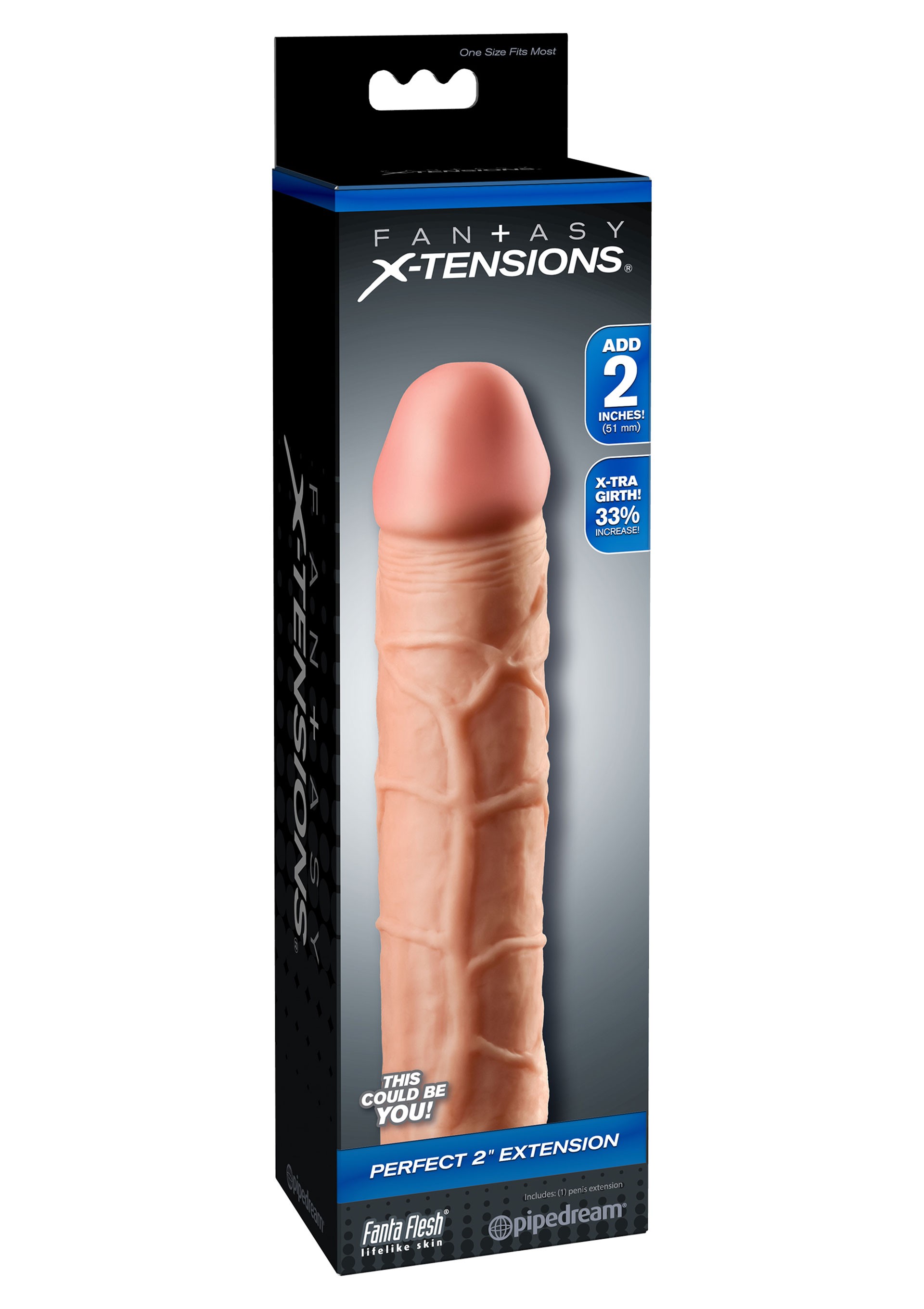 Pipedream Fantasy X-Tensions Perfect 2 Realistik Penis Kılıfı