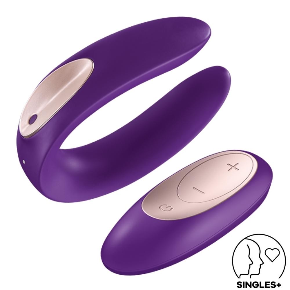 Satisfyer Double Partner Plus Kumandalı Vibratör