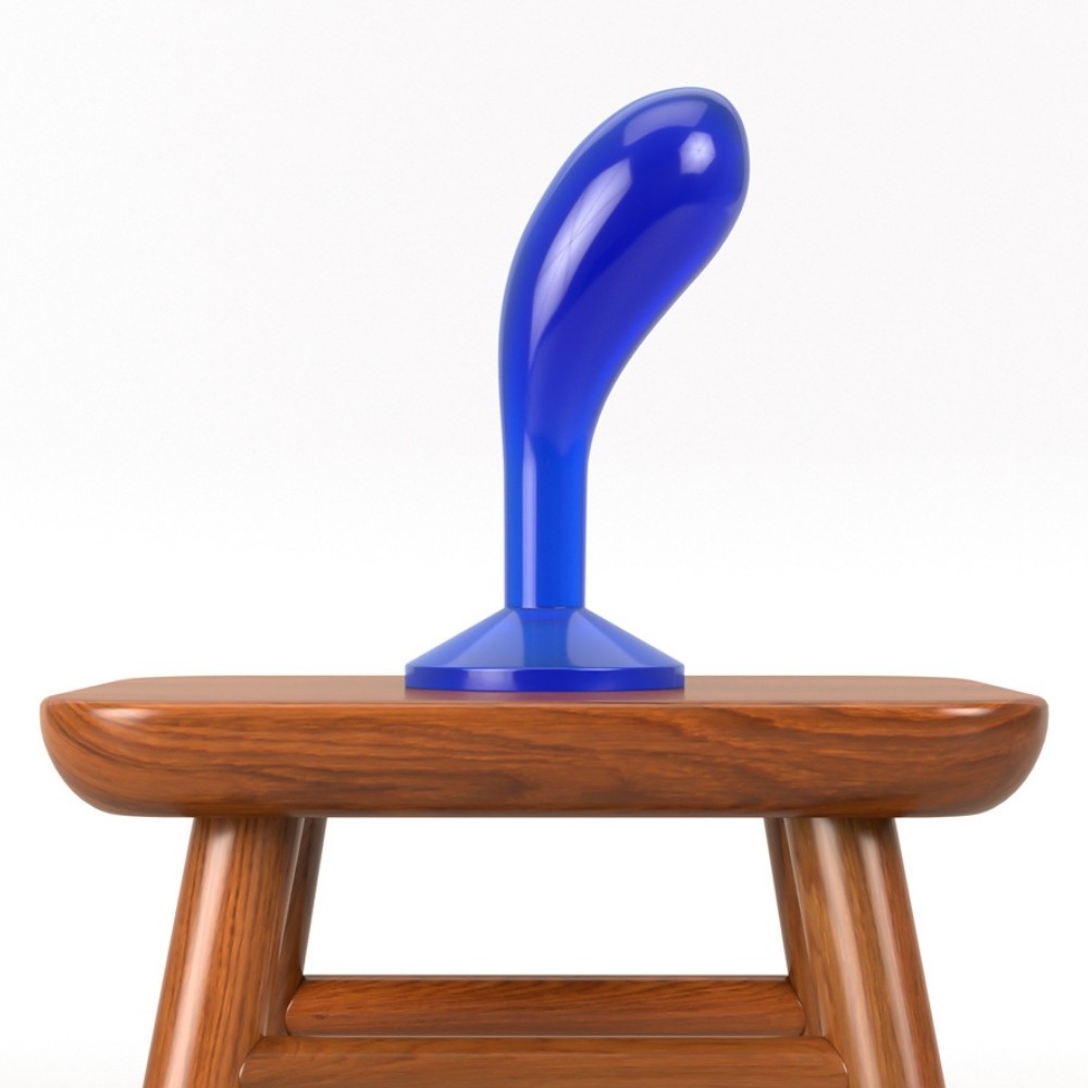 Lovetoy Flawless Clear Prostate Plug Blue 15 Cm Silikon Anal Plug