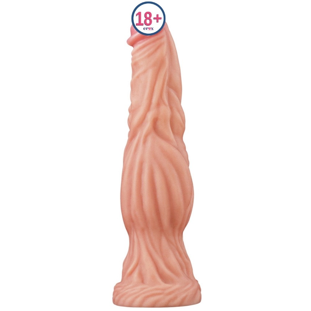 Lovetoy Nature Cock Silicone 24.5 Cm Doğal Dokulu Realistik Penis