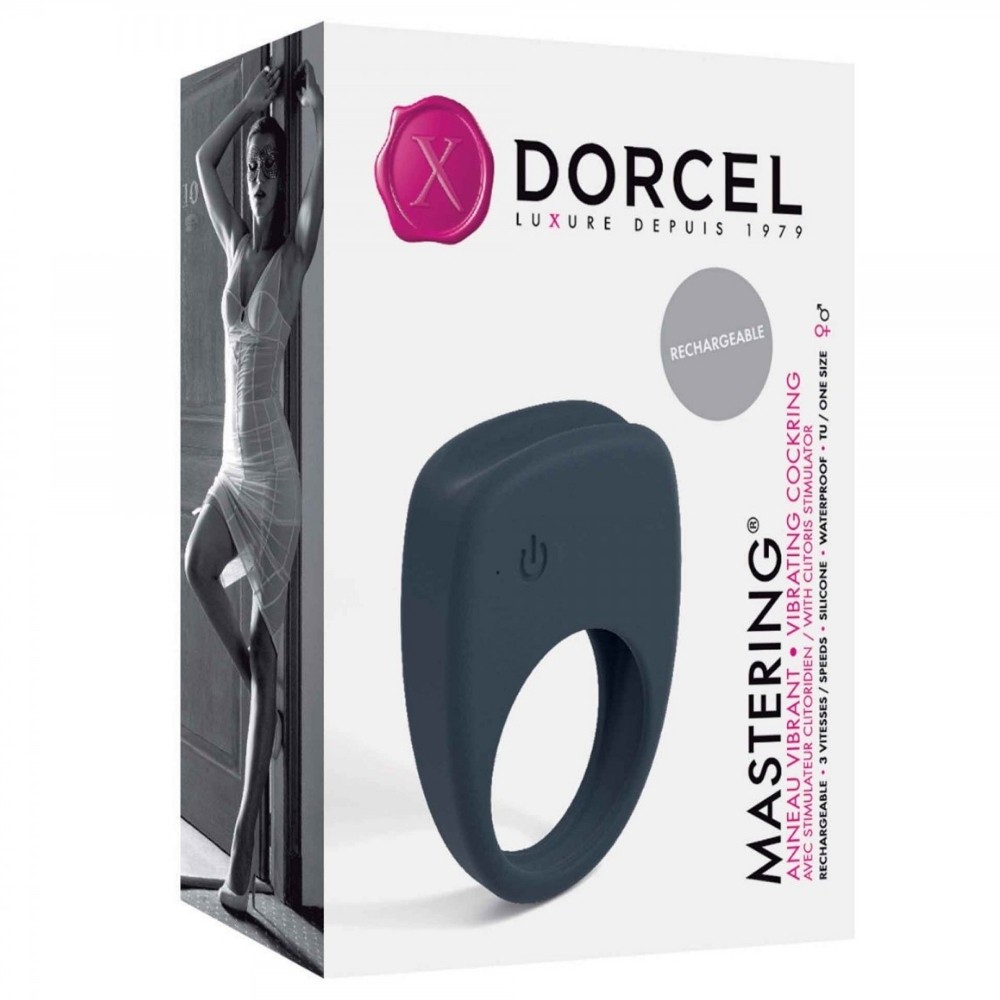 Dorcel Mastering Cock Ring Güçlü Titreşimli Penis Halkası