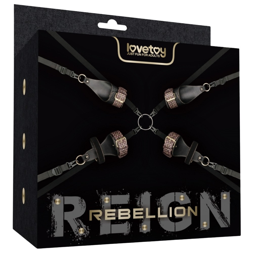 Lovetoy Rebellion Reign Under Mattress Restraint Yatak Bağlama Seti