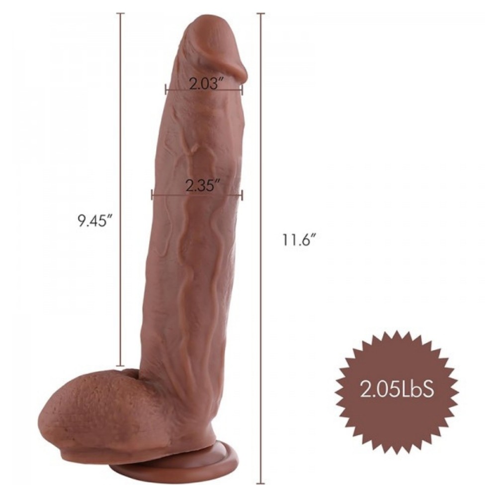 Hismith Sex Machine KlicLok System 29 Cm Realistik Penis