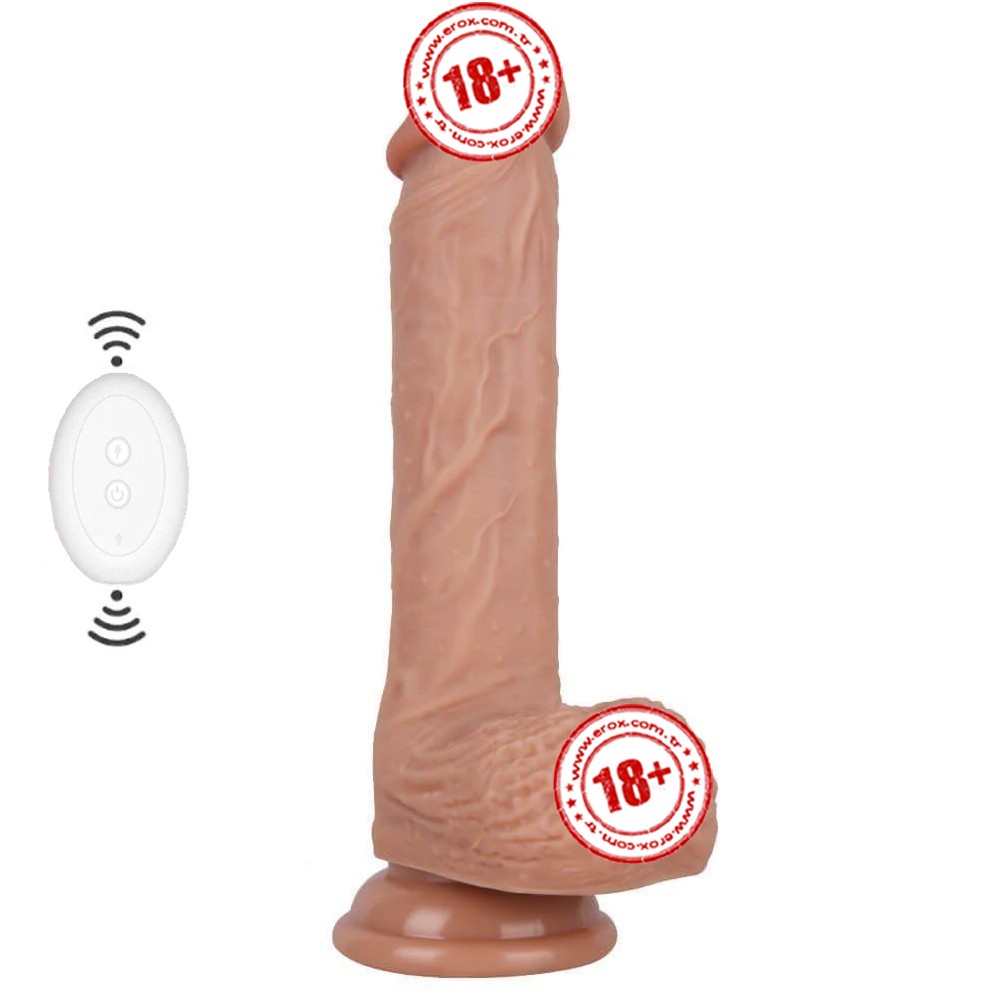 Simulation Of Skin Rotating Dildo 22 Cm Dönebilen Hareketli Penis