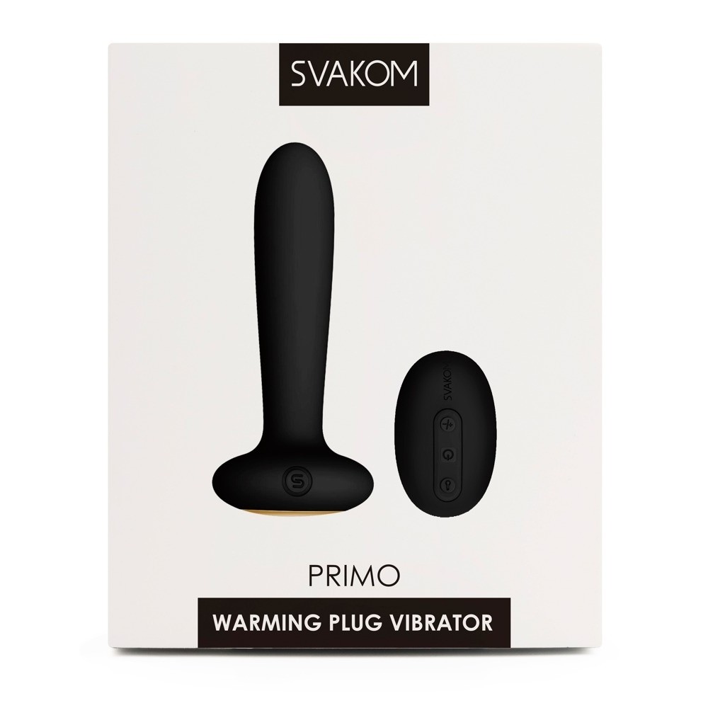 Svakom Primo Isıtmalı Uzaktan Kumandalı Prostat Masajı ve G-Spot Vibratör