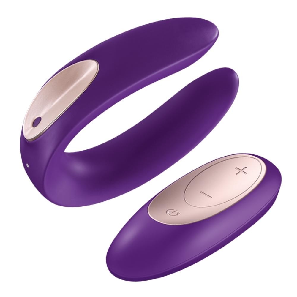 Satisfyer Double Partner Plus Kumandalı Vibratör