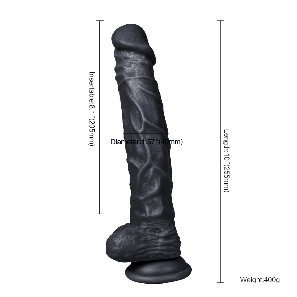 Xiese Knight 25 Cm Zenci Realistik Dildo