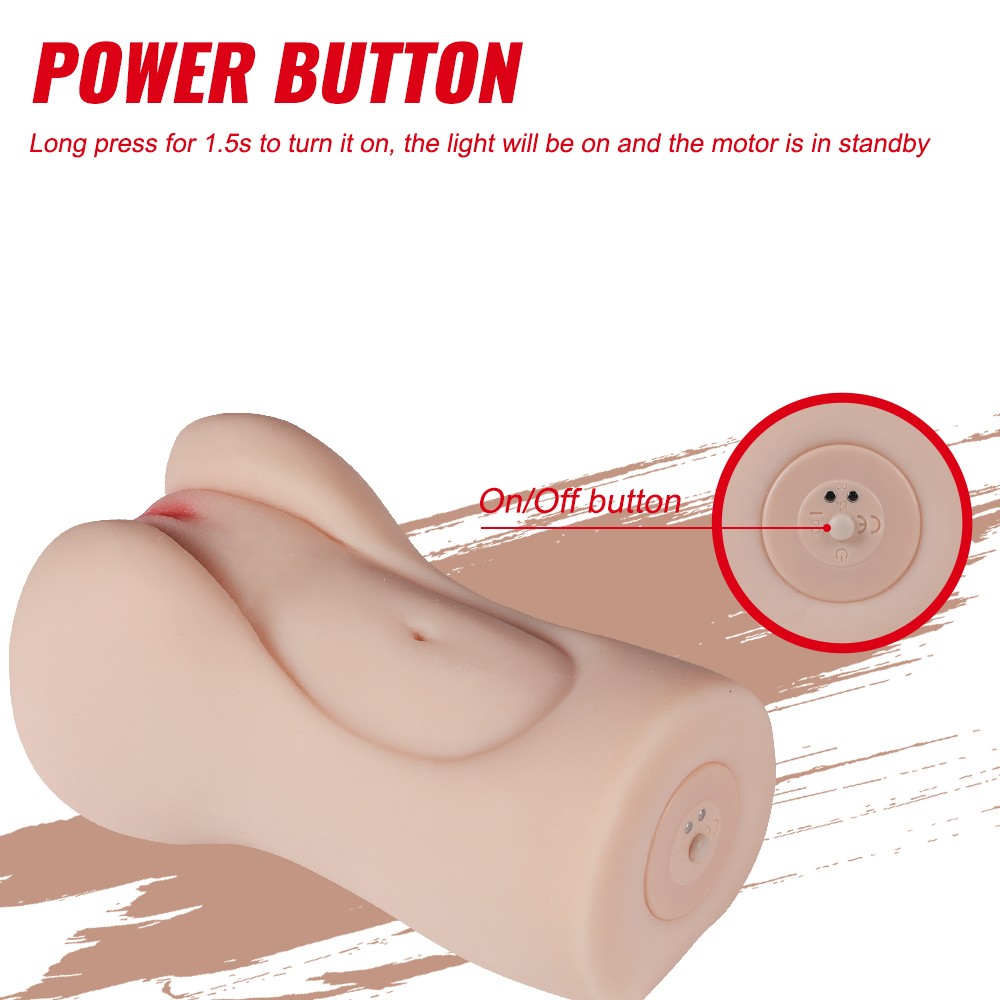 Shequ Aggie Vibrating Pussy Titreşimli Vajina Masturbator SQ-MAV60076