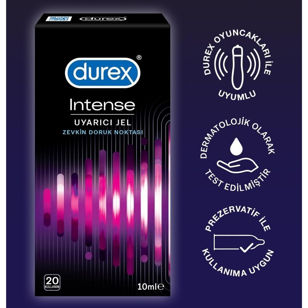 Durex Intense Uyarıcı Jel 10 Ml