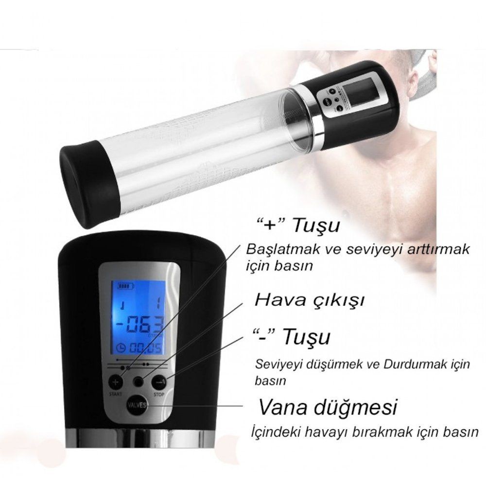 Passion Pump Ultra Güçlü Full Otomatik Penis Pompası