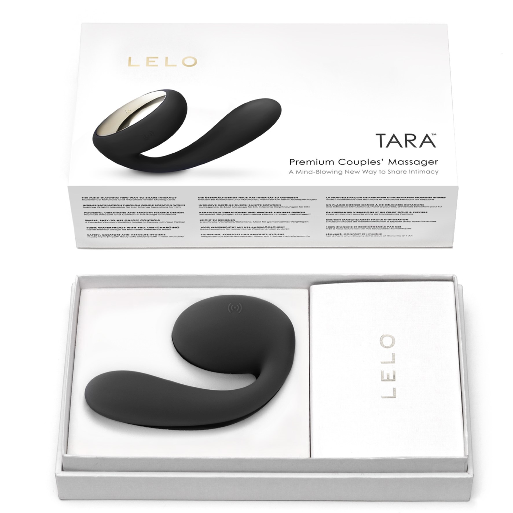 Lelo Tara Black Premium Couples Massager Vibratör