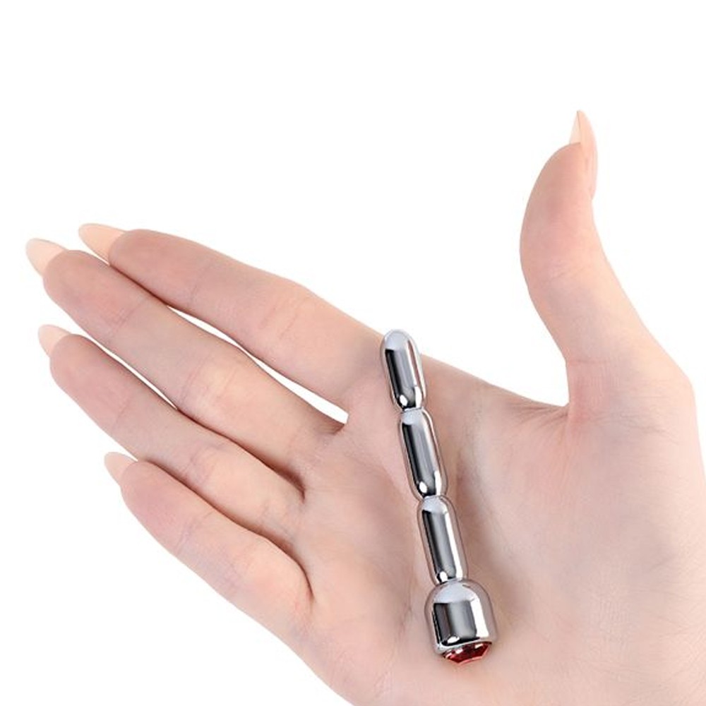 Erox Stainless Worx Penis Plug Stick Çelik Metal Penis Tıkacı