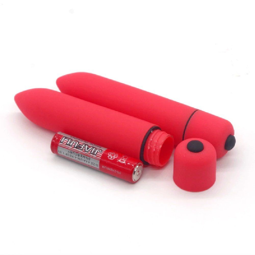 Erox 10 Mode Vibration Su Geçirmez Mini Vibratör Kırmızı