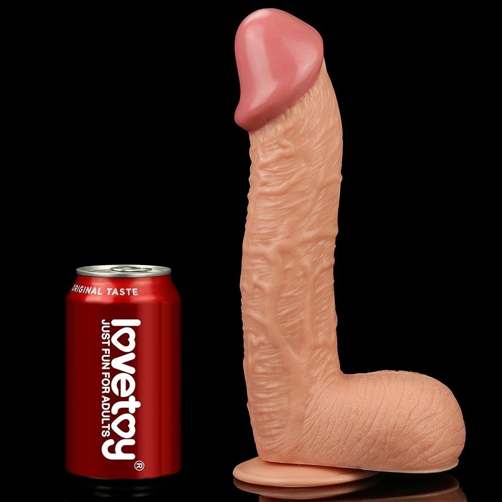 Lovetoy King Sized 28.5 cm Kalın Damarlı Gerçekçi Realistik Penis