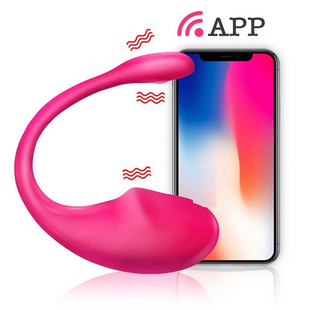 Erox Push Telefon Kontrollü Giyilebilir Vibratör Pink