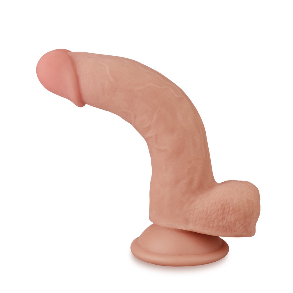 Lovetoy Sliding Skin Deri Özellikli Kemerli Strapon Realistik Penis 20 cm