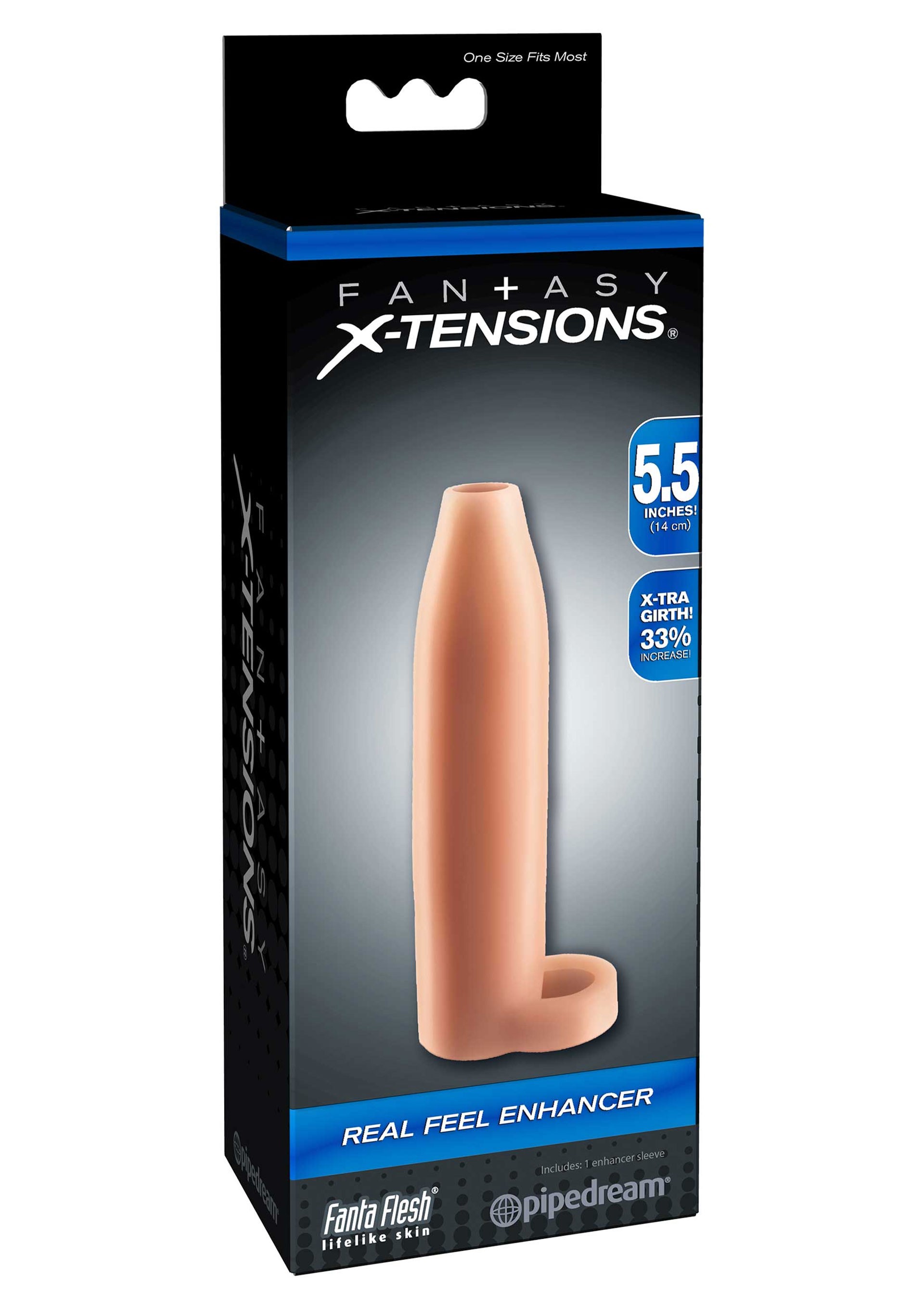 Pipedream Fantasy X-Tensions Real Feel Enhancer Penis Kılıfı