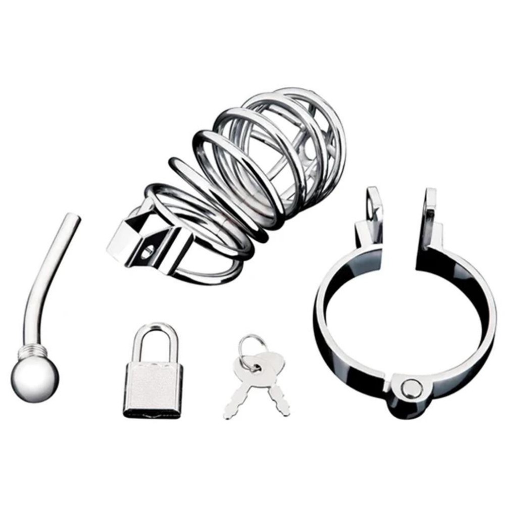 Erox Dreams Urethral Play Chastity Metal Penis Kilidi 50 Mm