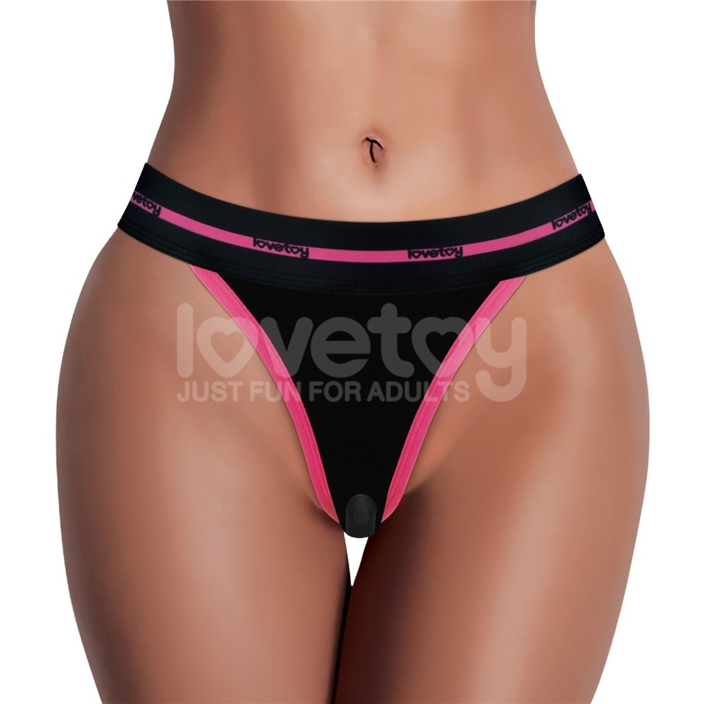 Lovetoy Printed Vibrating Sexy Panties Giyilebilir Tanga Vibratör XS-S Beden