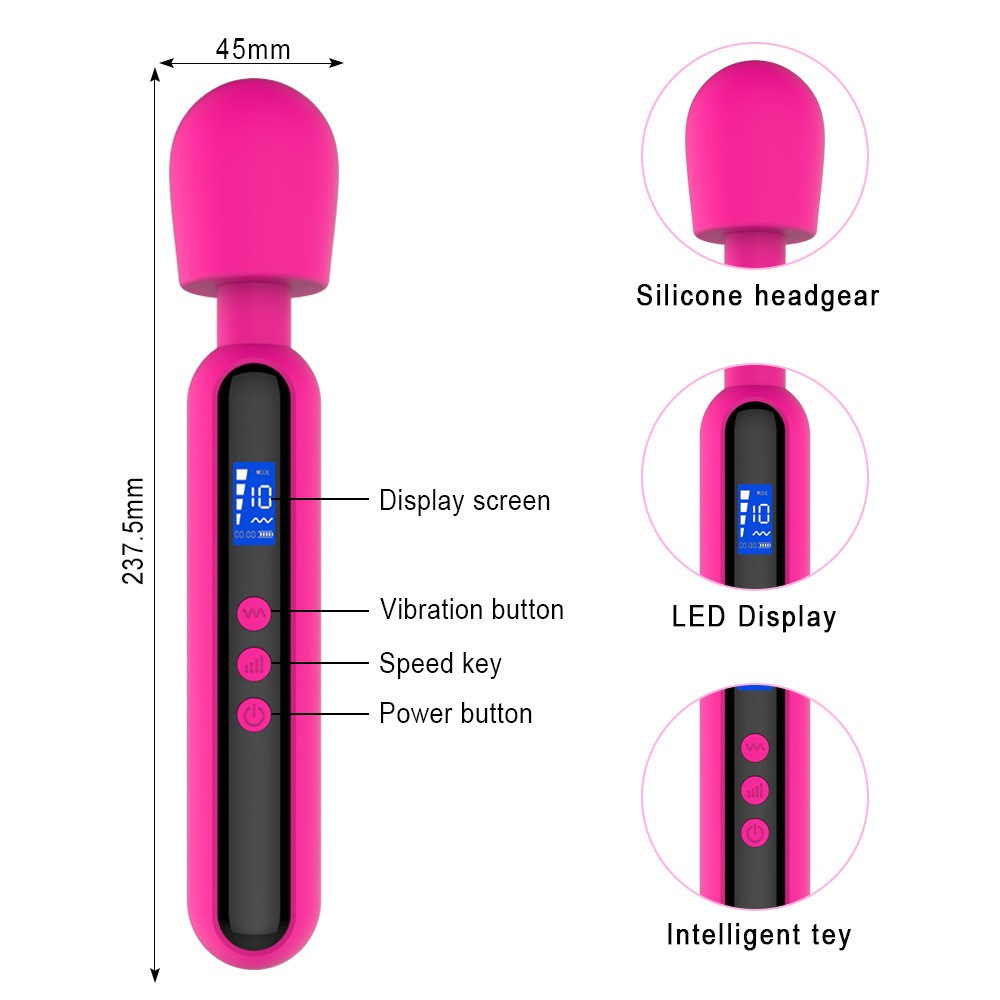 Shumix Oem Ultra Güçlü Masaj Aleti ve Vibratör