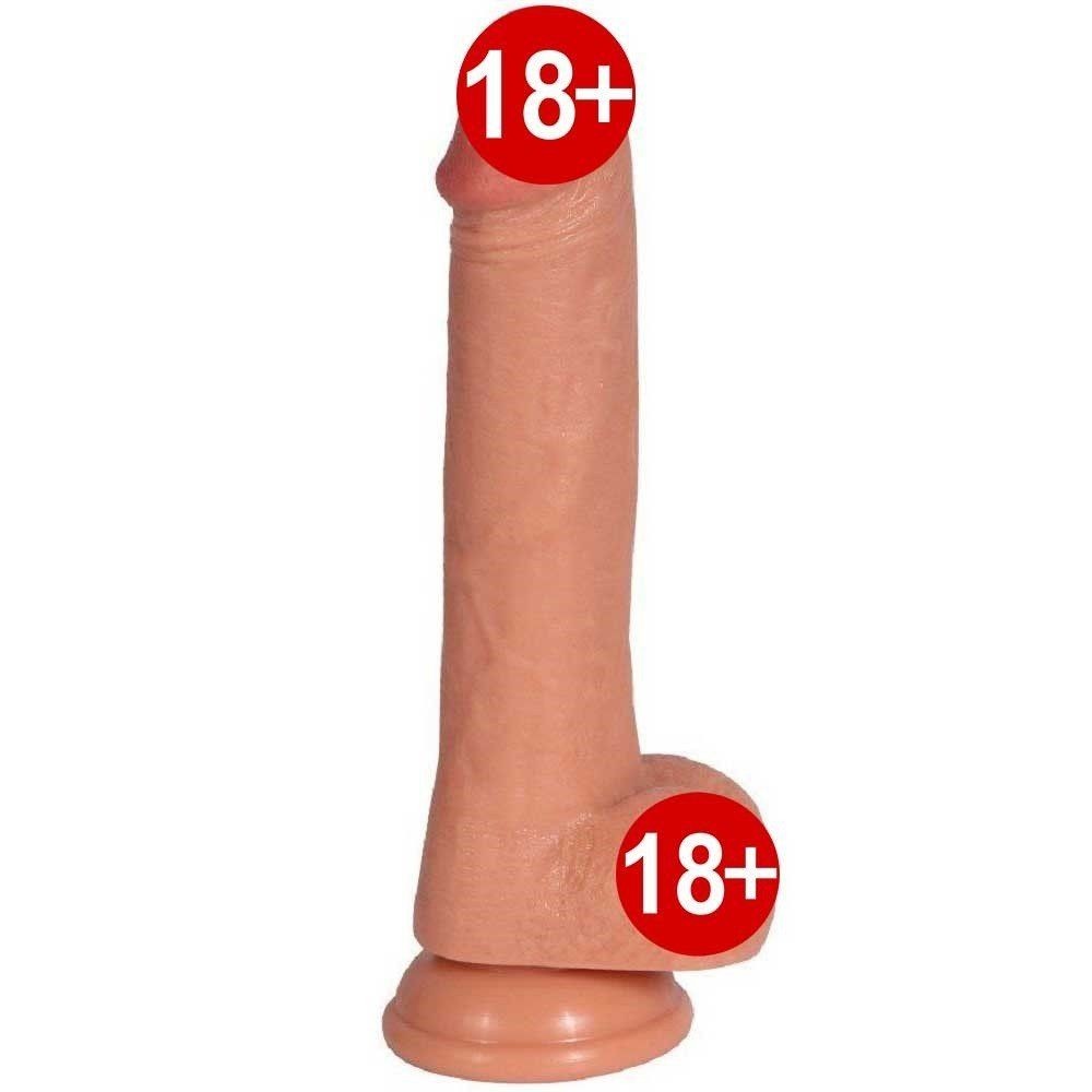 Dildo Series Sean Çift Katmanlı Ultra Yumuşak 22 Cm Realistik Penis