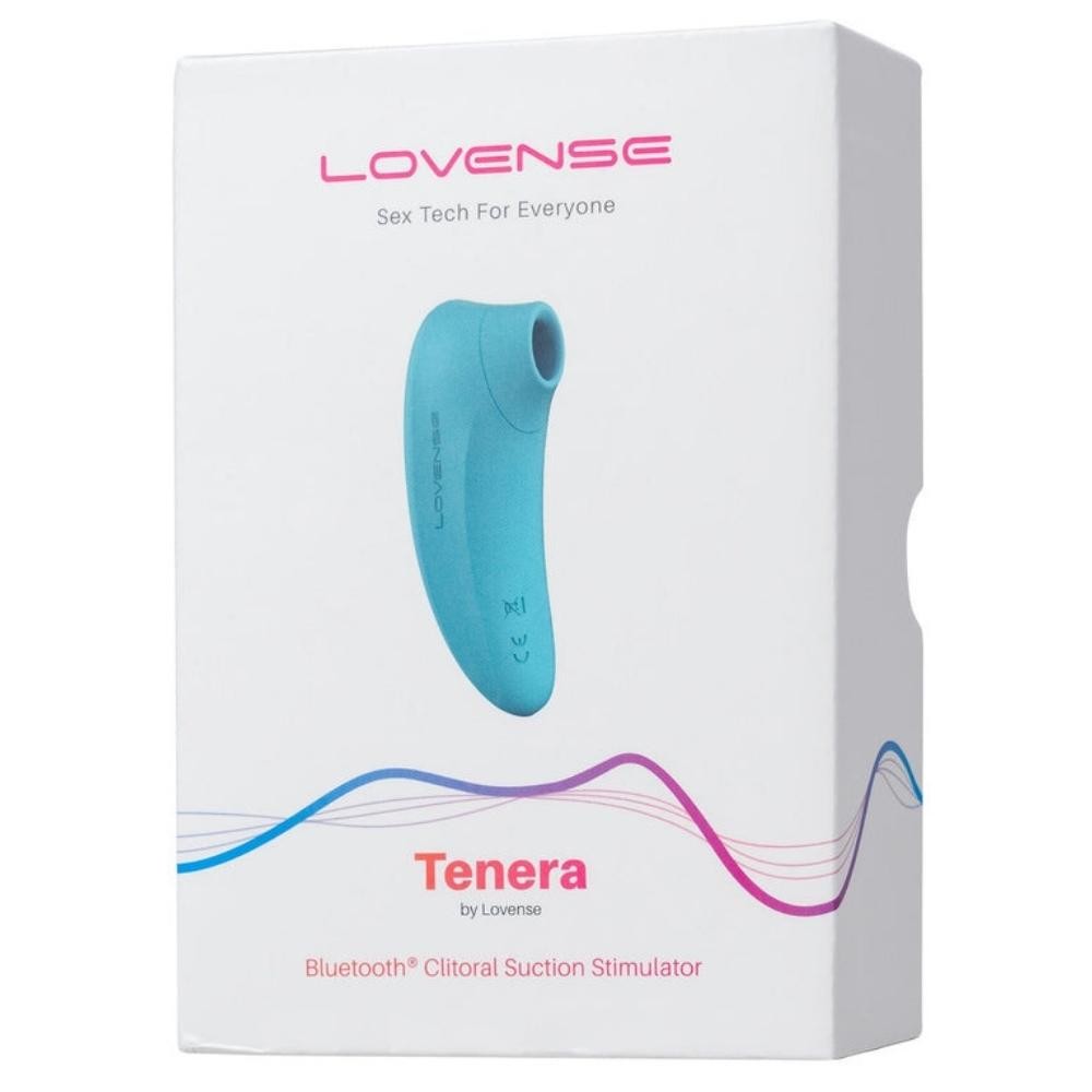 Lovense Tenera Telefon Kontrollü Emiş Güçlü Vibratör