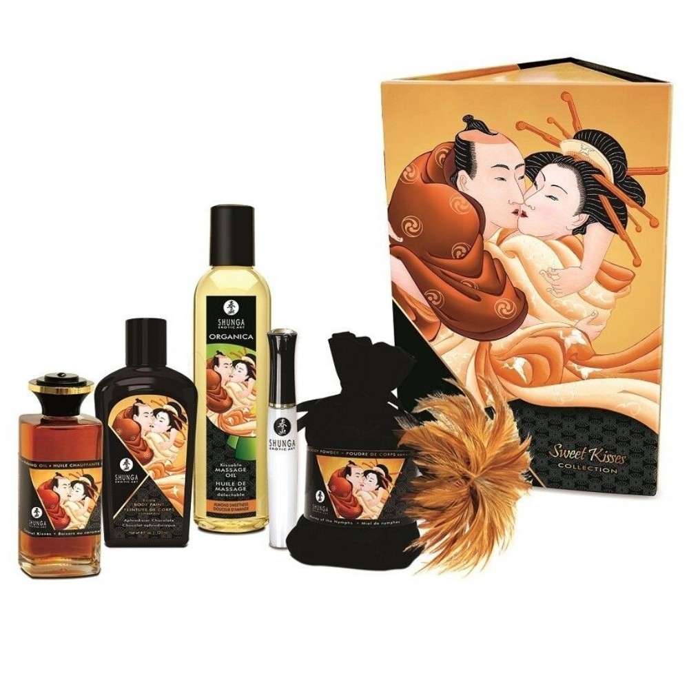 Shunga Sweet Kisses Collectıon Çiftlere Özel Aromalı Set