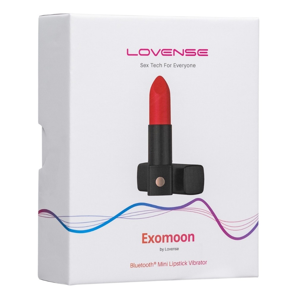 Lovense Exomoon Telefon Kontrollü Ruj Vibratör