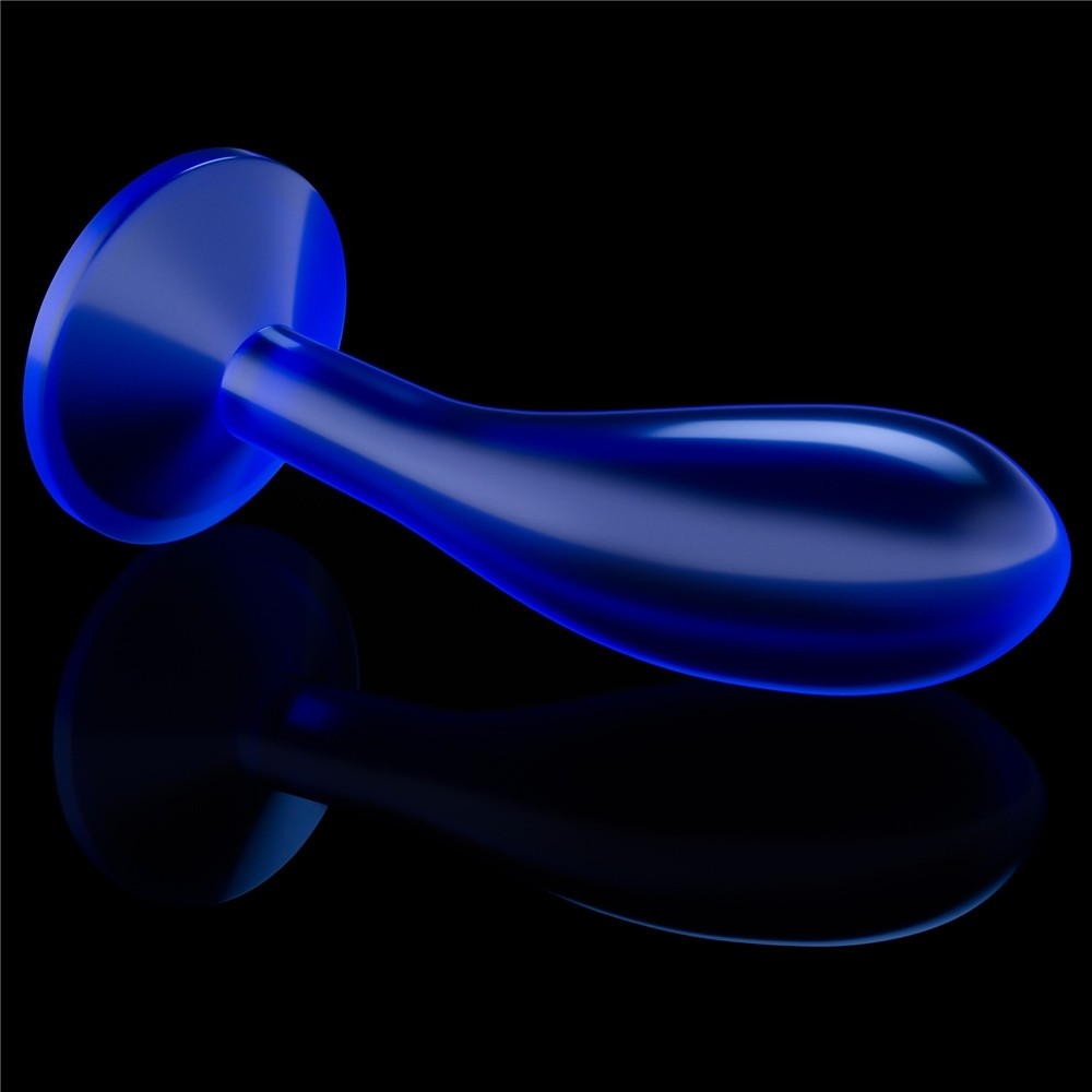 Lovetoy Flawless Clear Prostate Plug Blue 15 Cm Silikon Anal Plug