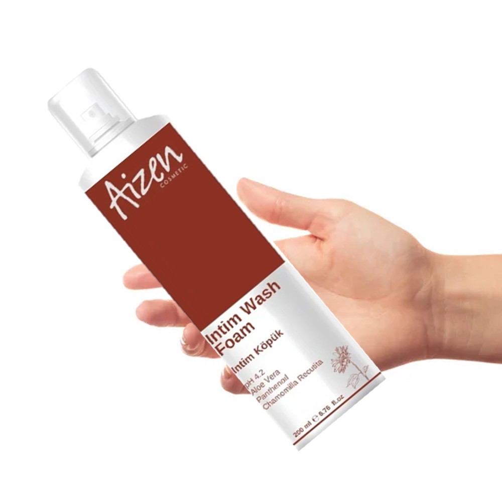 Aizen İntim Wash Foam Genital Bölge Temizlik Köpüğü 200 Ml.