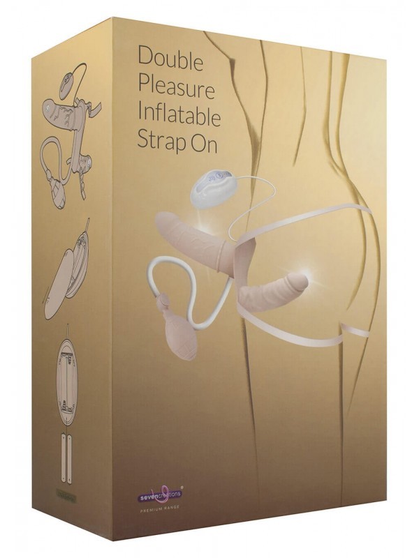Seven Creations Şişebilen Belden Bağlamalı Strap-On Penis