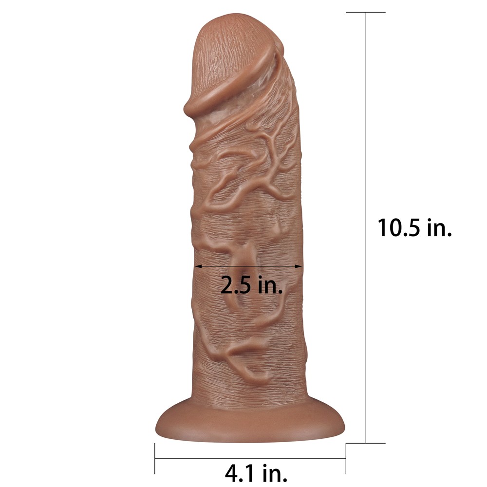 Lovetoy Chubby 27 cm Gerçekçi Damarlı Dev Penis