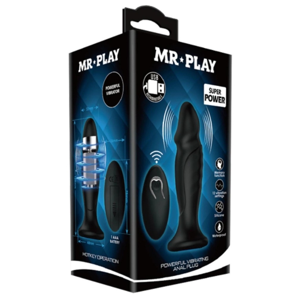 Pretty Love Mr. Play Powerful Vibrating Uzaktan Kumandalı Prostat Masaj Aleti