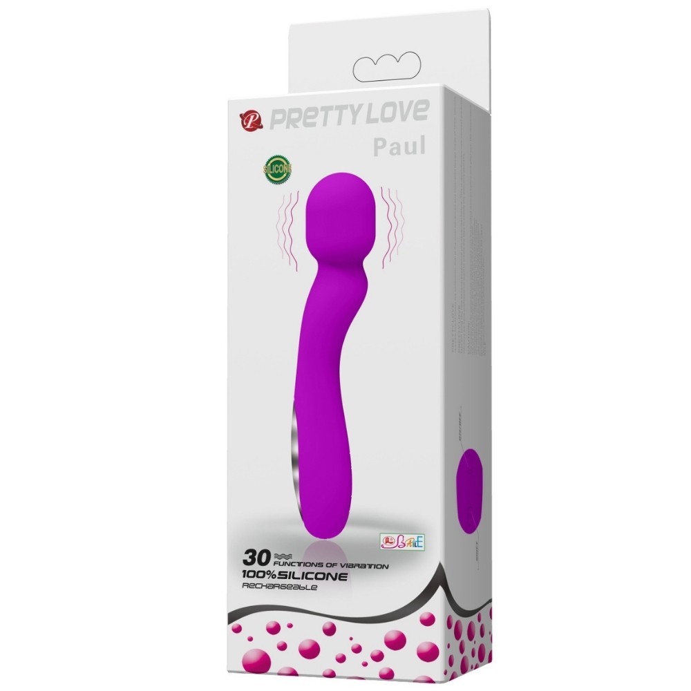 Pretty Love Paul 30 Modlu Clitoral Massager Masaj Wand Vibratör