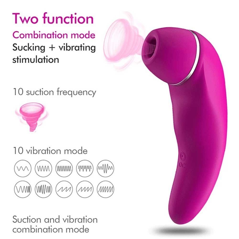 Oral Sex Series Womanizer Pink Emiş Güçlü Çift Taraflı Vibratör